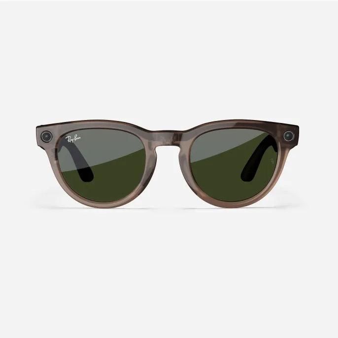 Ray-Ban Meta Headliner Transitions Dark Green